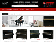 Tablet Screenshot of pianovn.com